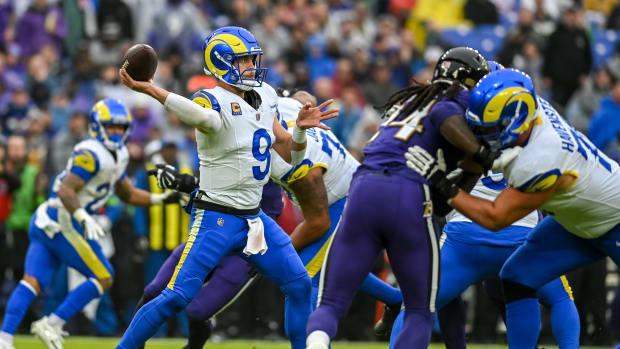 Los Angeles Rams QB Matthew Stafford.